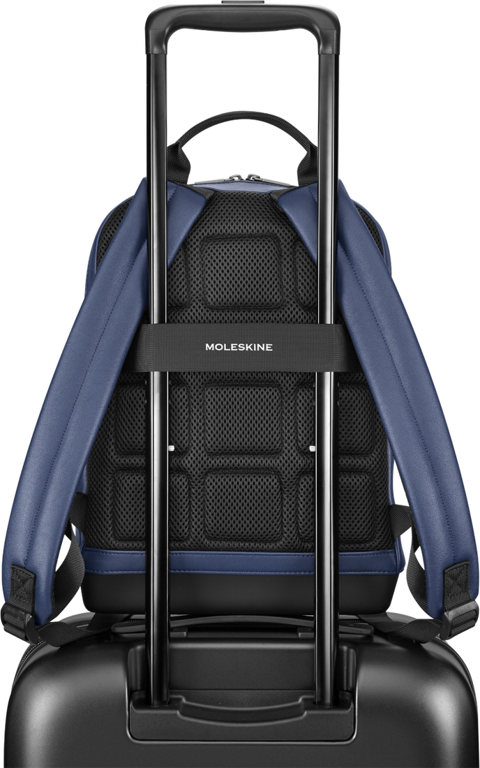 Mochila Clássica Pequena, Azul Safira