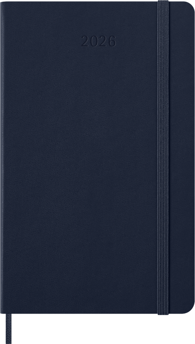 Agenda Diária 2026 - Azul Safira