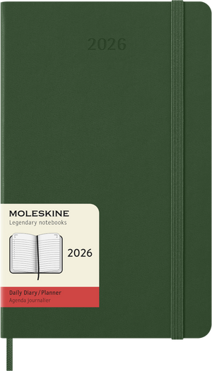Agenda Diária 2026 - Verde Mirtilo