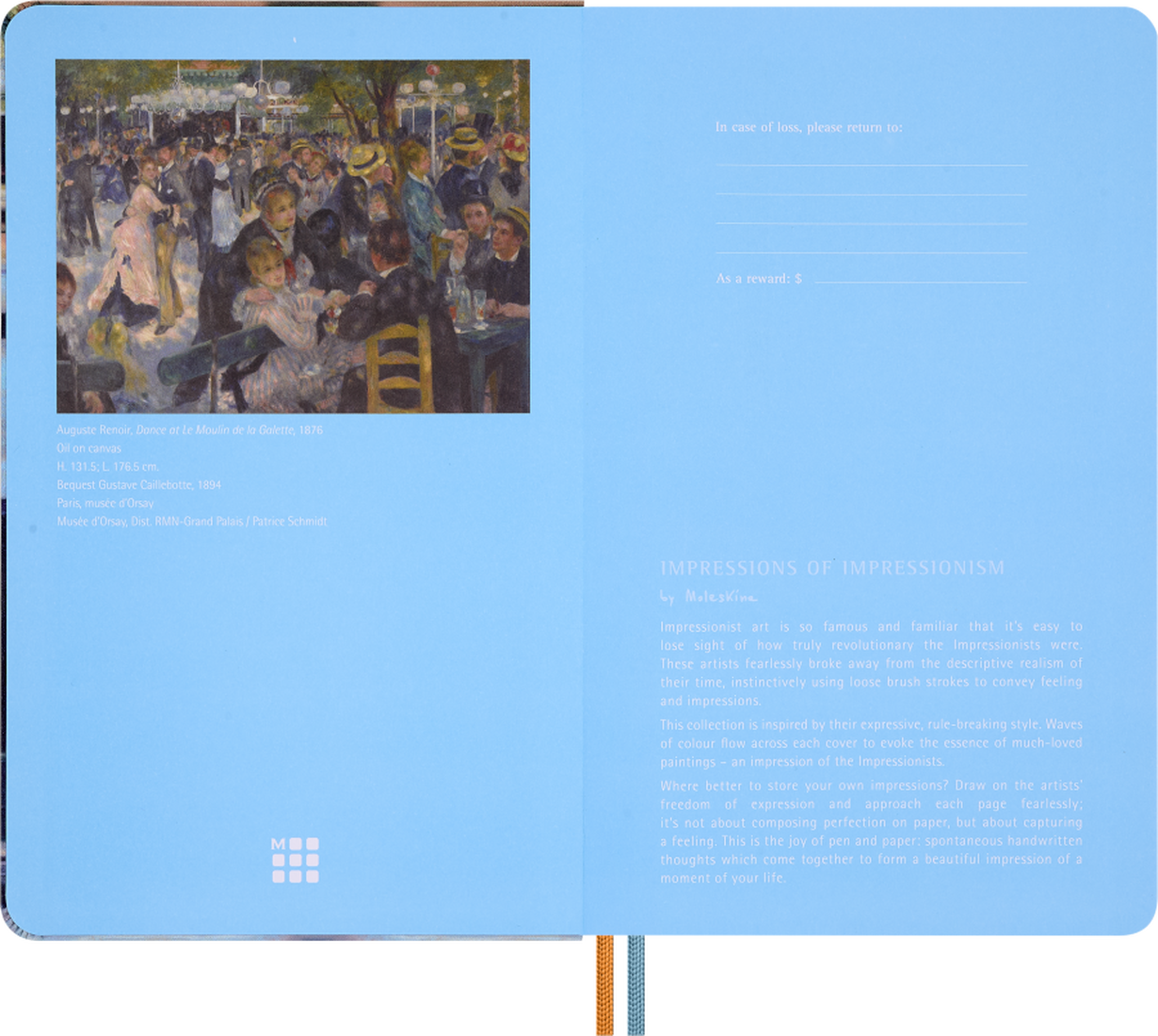 Caderno Impressionismo, Pautado - Auguste Renoir