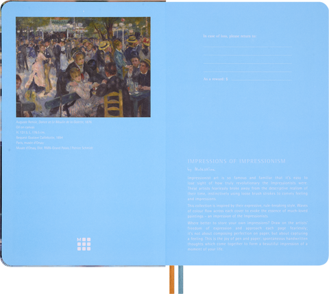 Caderno Impressionismo, Pautado - Auguste Renoir