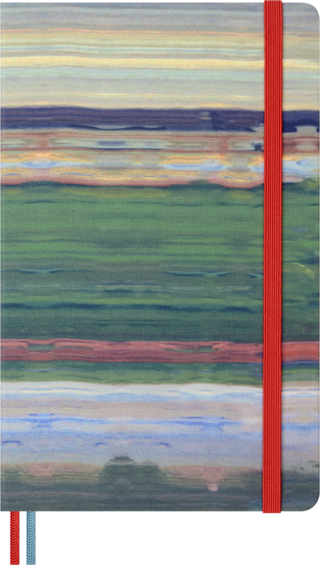 Caderno Impressionismo, Liso + Caixa c/ Lápis de Aguarela - Claude Monet