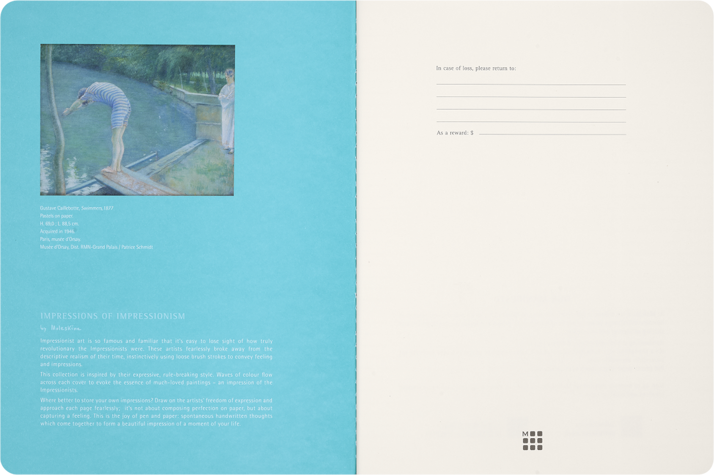 Cahier Impressionismo XL - Liso