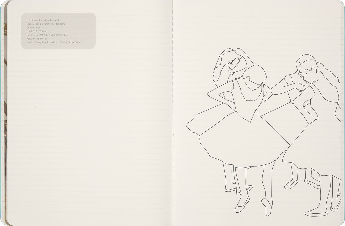Cahier Impressionismo XL - Liso