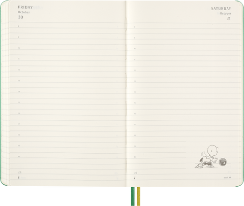 Agenda Diária Peanuts 2026