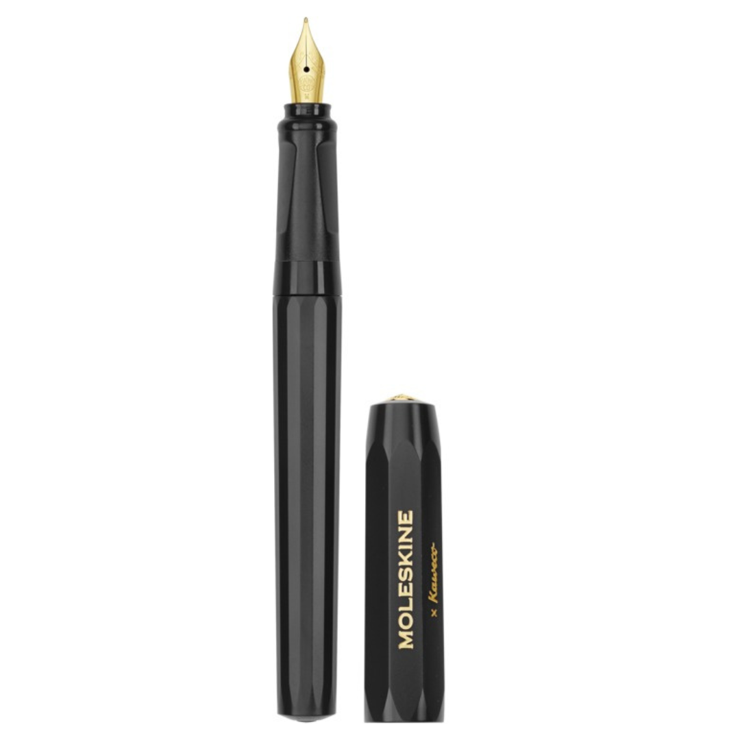 Caneta Moleskine/Kaweco Tinta Permanente - Preta