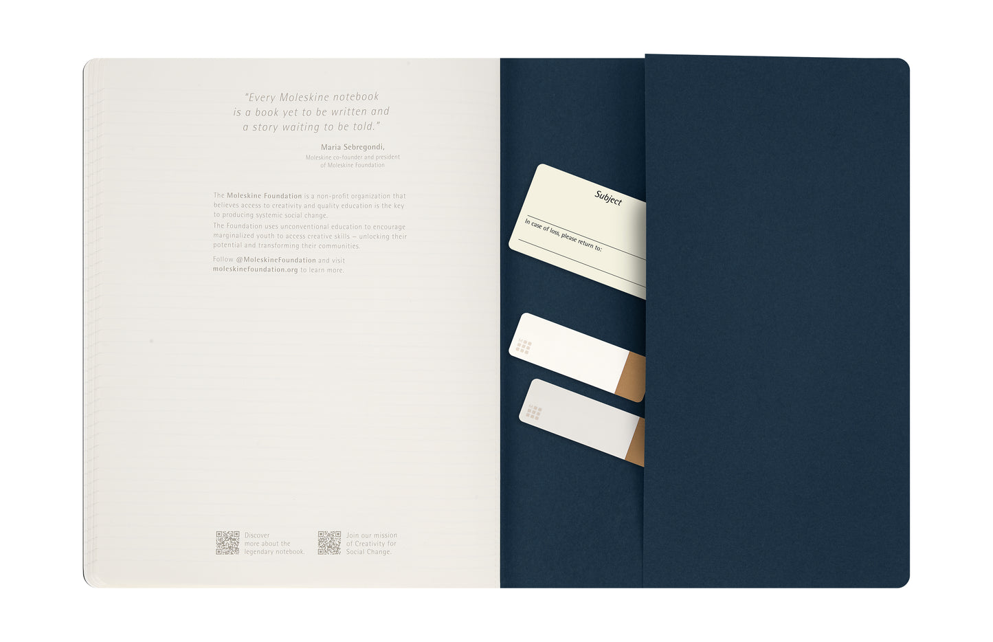 Student Cahier XXL - Azul Indigo