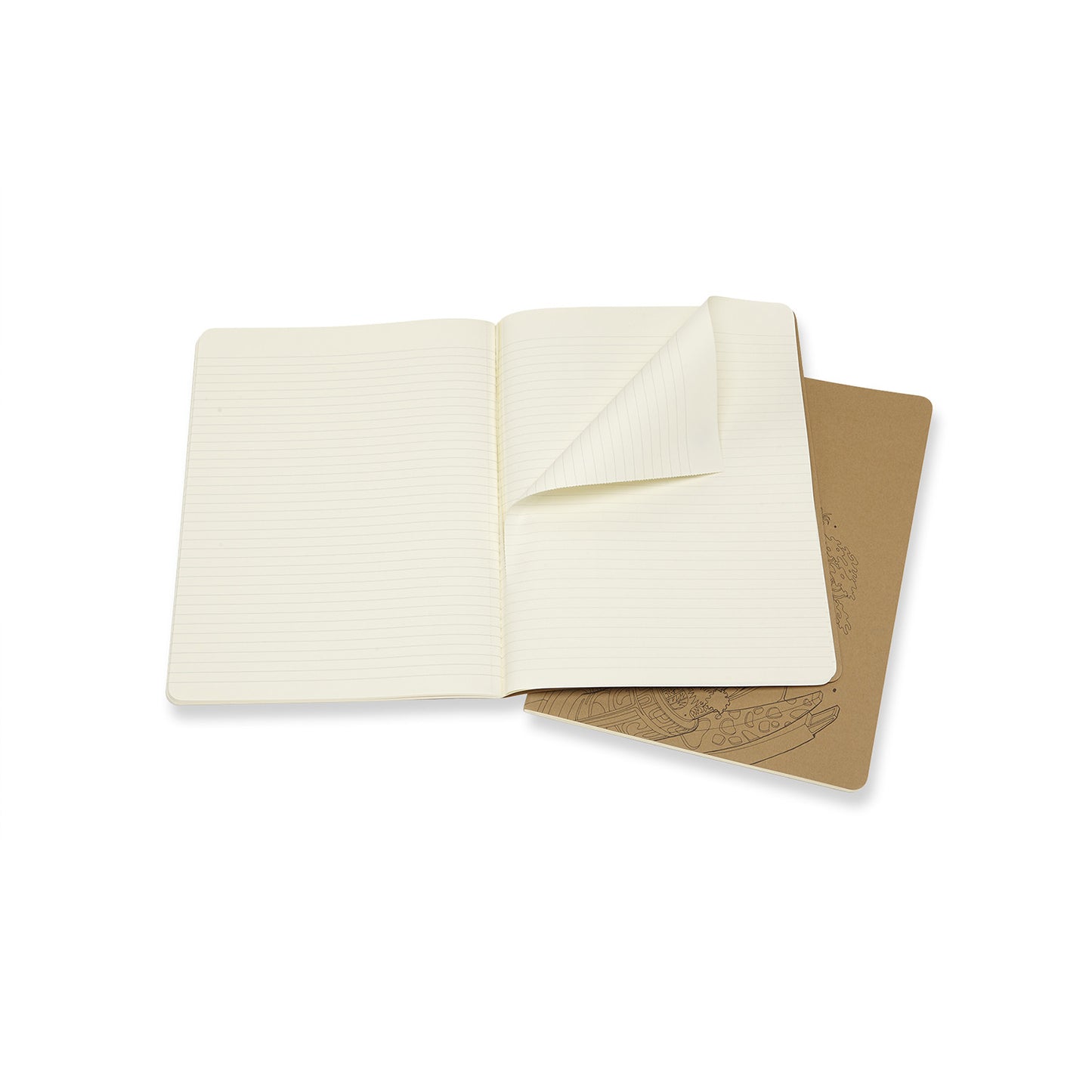 Cahier XL Com Capa Para Colorir - Conjunto de 2 cadernos