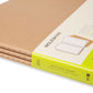 Cahier XXL Kraft - Conjunto de 3 cadernos