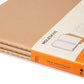 Cahier XXL Kraft - Conjunto de 3 cadernos