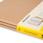 Cahier XXL Kraft - Conjunto de 3 cadernos