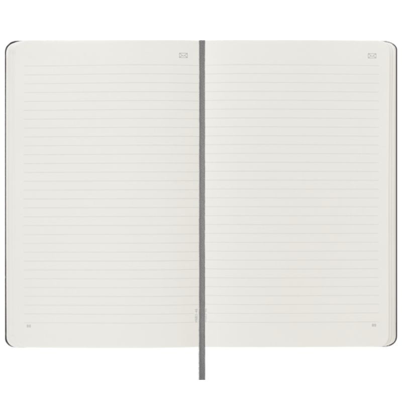 Smart Notebook Pautado, Capa Dura - Preto
