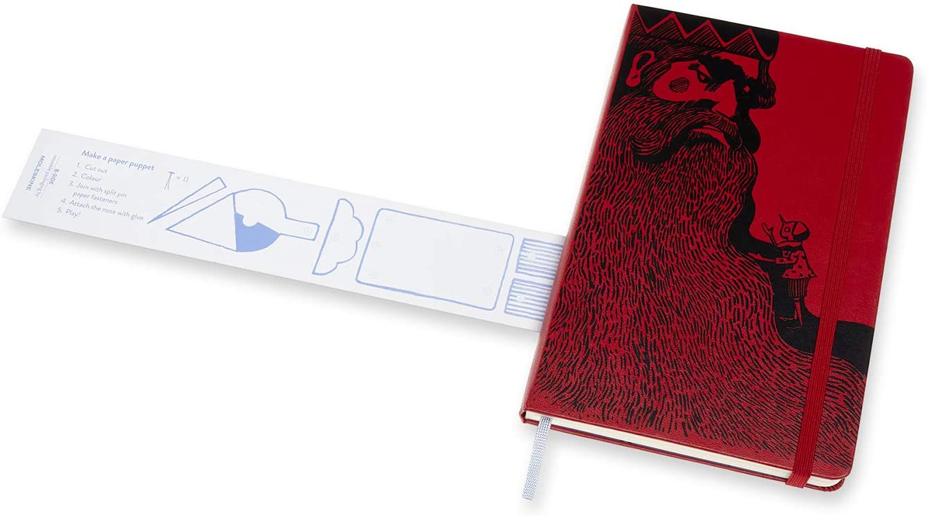 Caderno Pinóquio Liso - Vermelho
