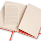 Caderno Clássico Coral Laranja