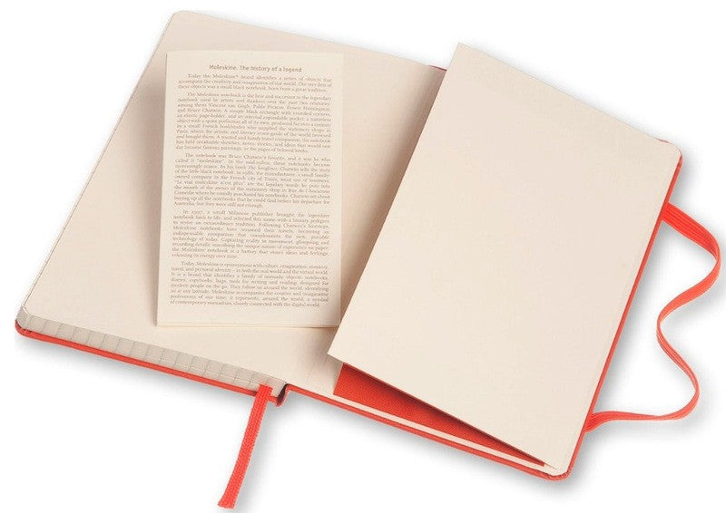 Caderno Clássico Coral Laranja