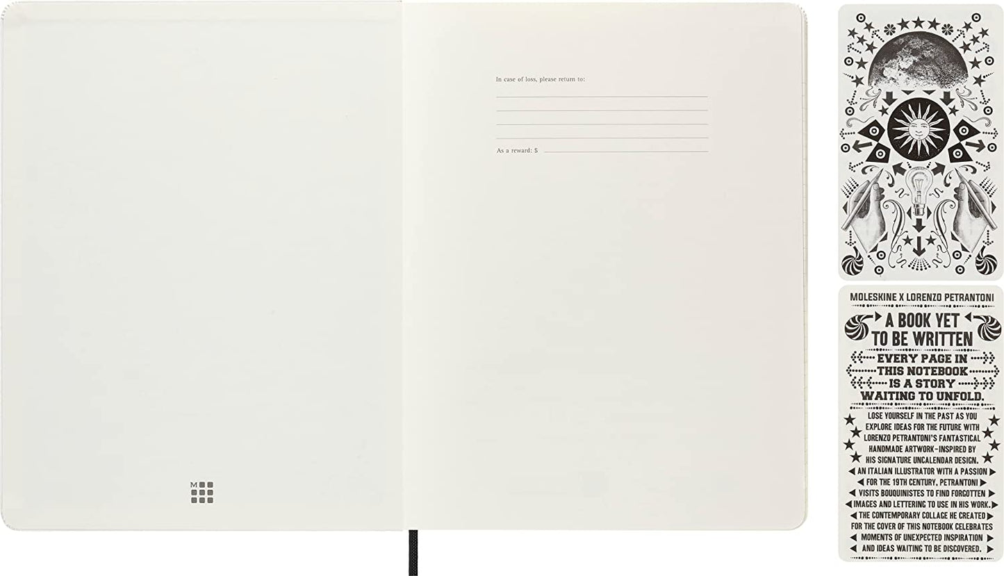 Caderno Lorenzo Petrantoni - XL Pautado, Edição Coleccionador