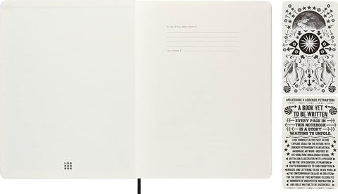 Caderno Lorenzo Petrantoni - XL Pautado, Edição Coleccionador