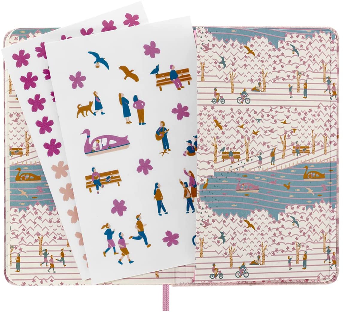 Caderno Sakura Bolso Pautado - Couple