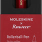 Caneta Moleskine/Kaweco Rollerball - Vermelha