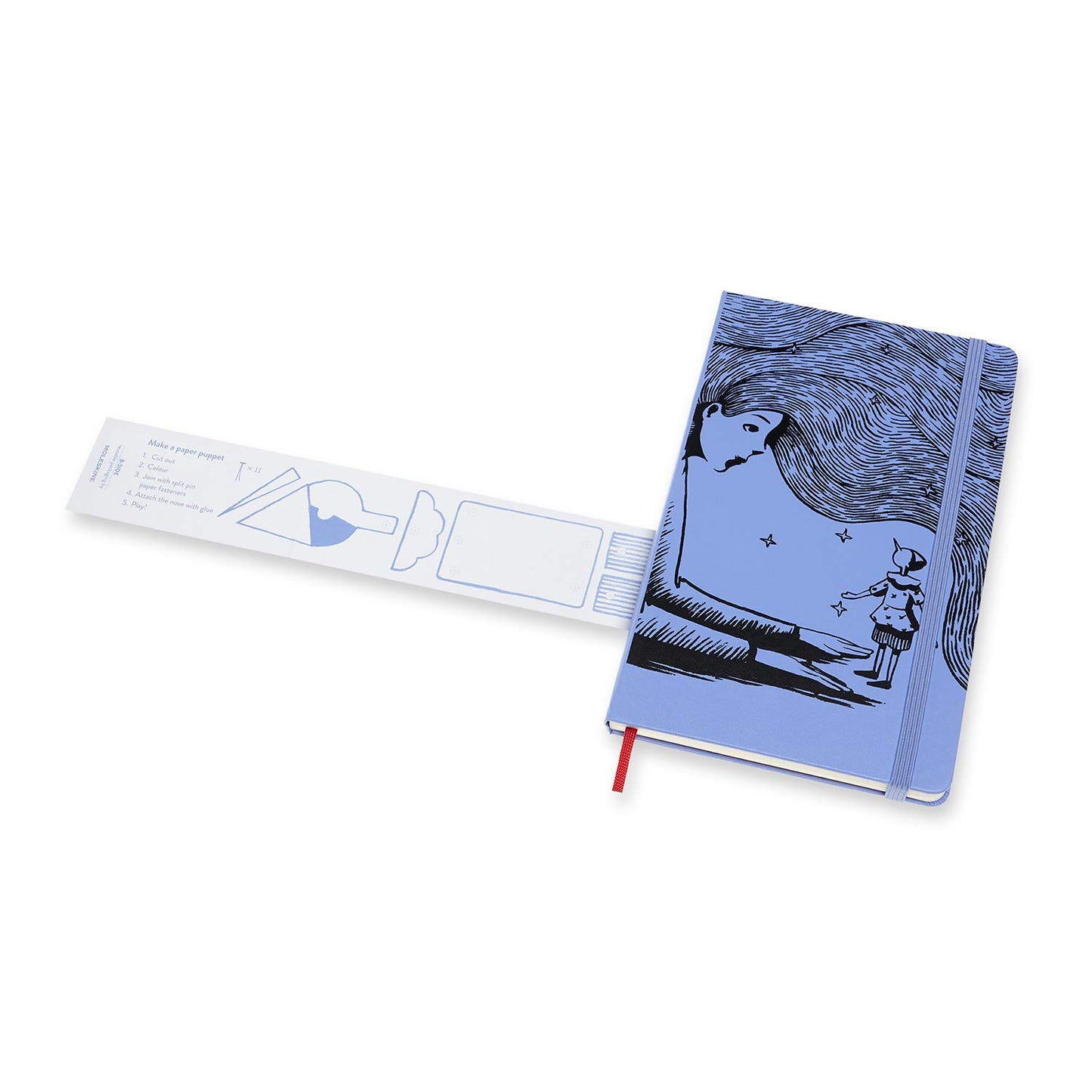 Caderno Pinóquio Liso - Azul