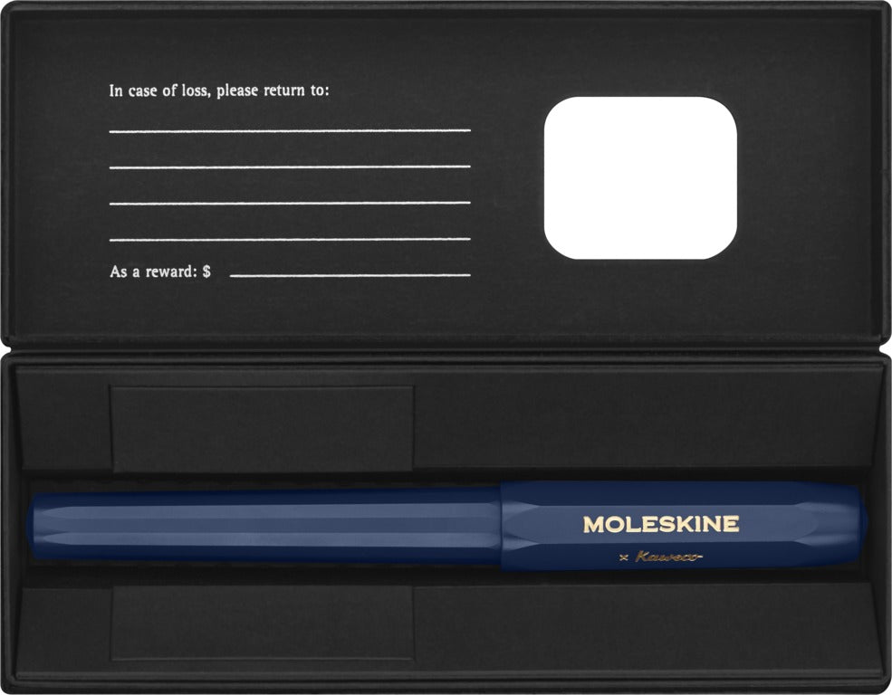 Caneta Moleskine/Kaweco Ballpen- Azul