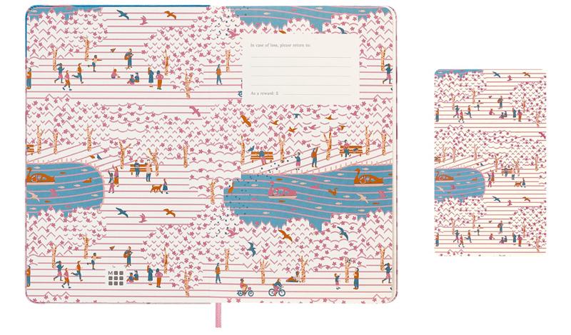 Caderno Sakura Grande Pautado - Bicycle