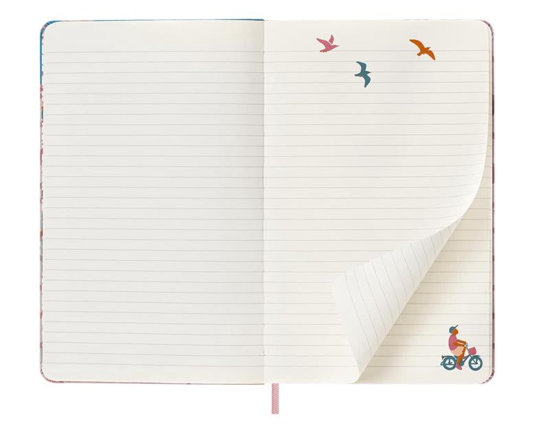 Caderno Sakura Grande Pautado - Bicycle