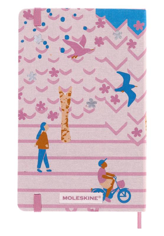 Caderno Sakura Grande Pautado - Bicycle