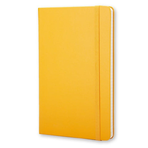 Caderno Clássico Amarelo Laranja