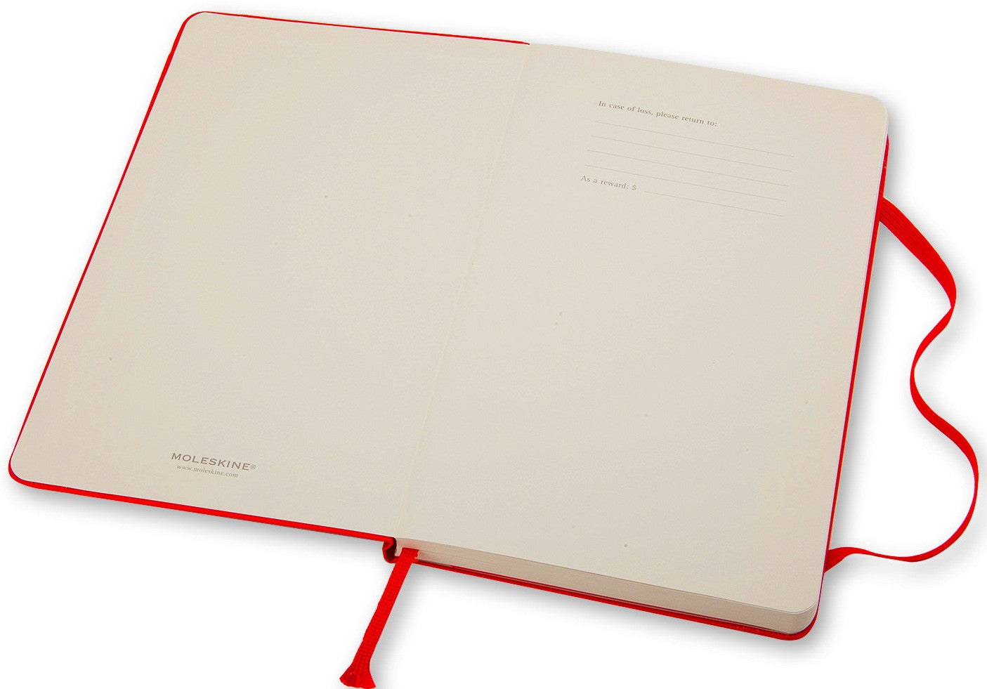 Caderno Clássico Vermelho