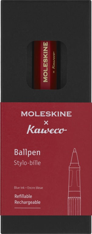 Caneta Moleskine/Kaweco Ballpen - Vermelha