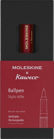 Caneta Moleskine/Kaweco Ballpen - Vermelha