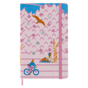 Caderno Sakura Grande Pautado - Bicycle
