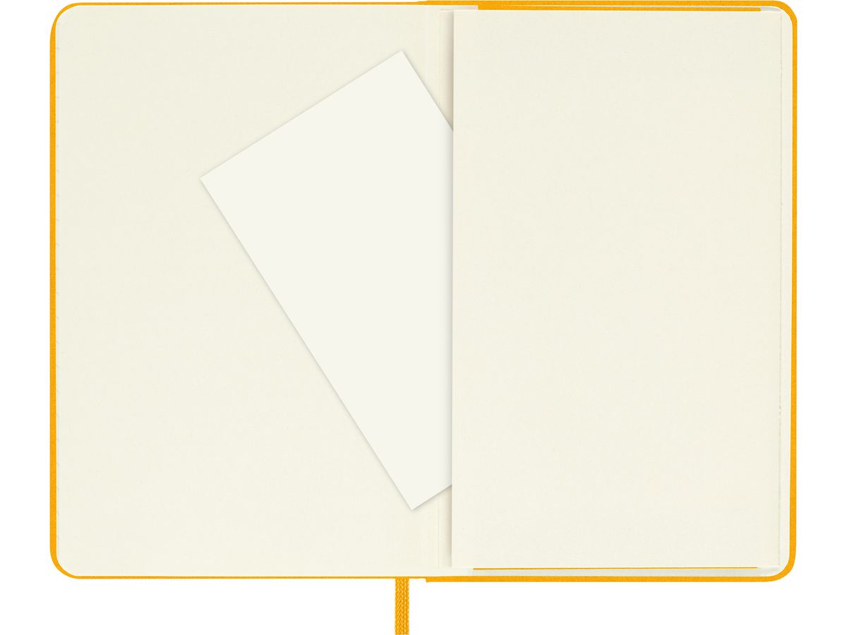 Caderno Clássico Acetinado - Laranja
