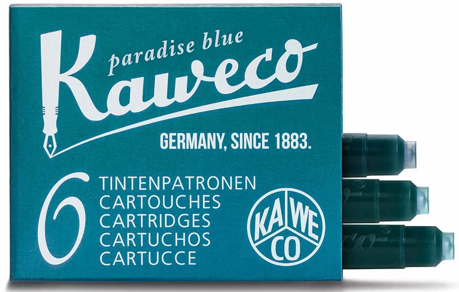 Recargas Kaweco para canetas Tinta Permanente Moleskine/Kaweco