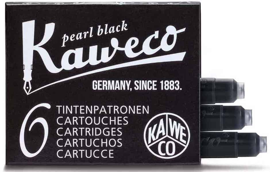 Recargas Kaweco para canetas Tinta Permanente Moleskine/Kaweco
