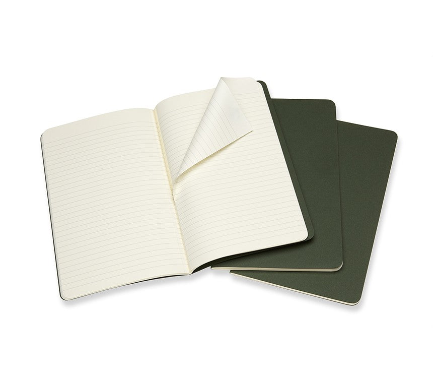Cahier Verde - Conjunto de 3 cadernos