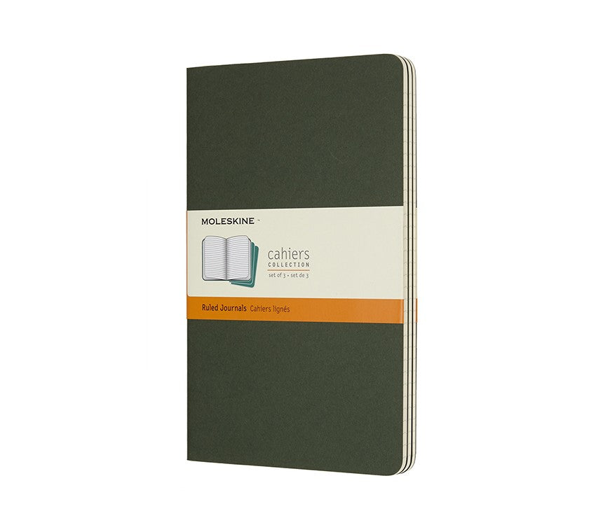 Cahier Verde - Conjunto de 3 cadernos