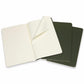 Cahier Verde - Conjunto de 3 cadernos