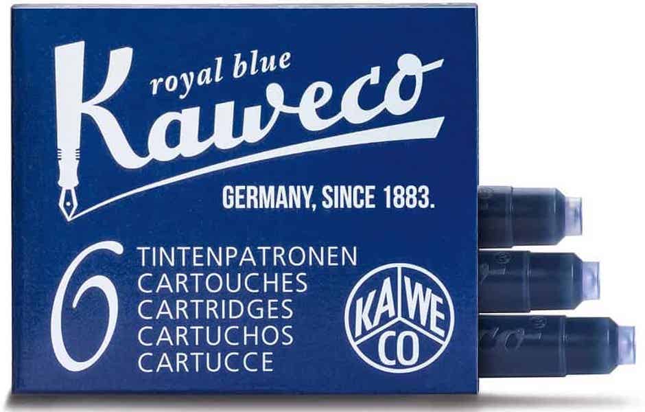 Recargas Kaweco para canetas Tinta Permanente Moleskine/Kaweco