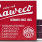 Recargas Kaweco para canetas Tinta Permanente Moleskine/Kaweco