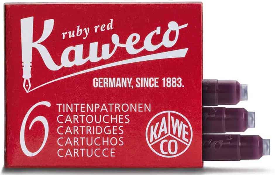 Recargas Kaweco para canetas Tinta Permanente Moleskine/Kaweco