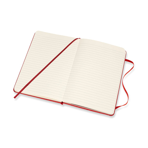 Caderno Clássico Médio - Vermelho Escarlate