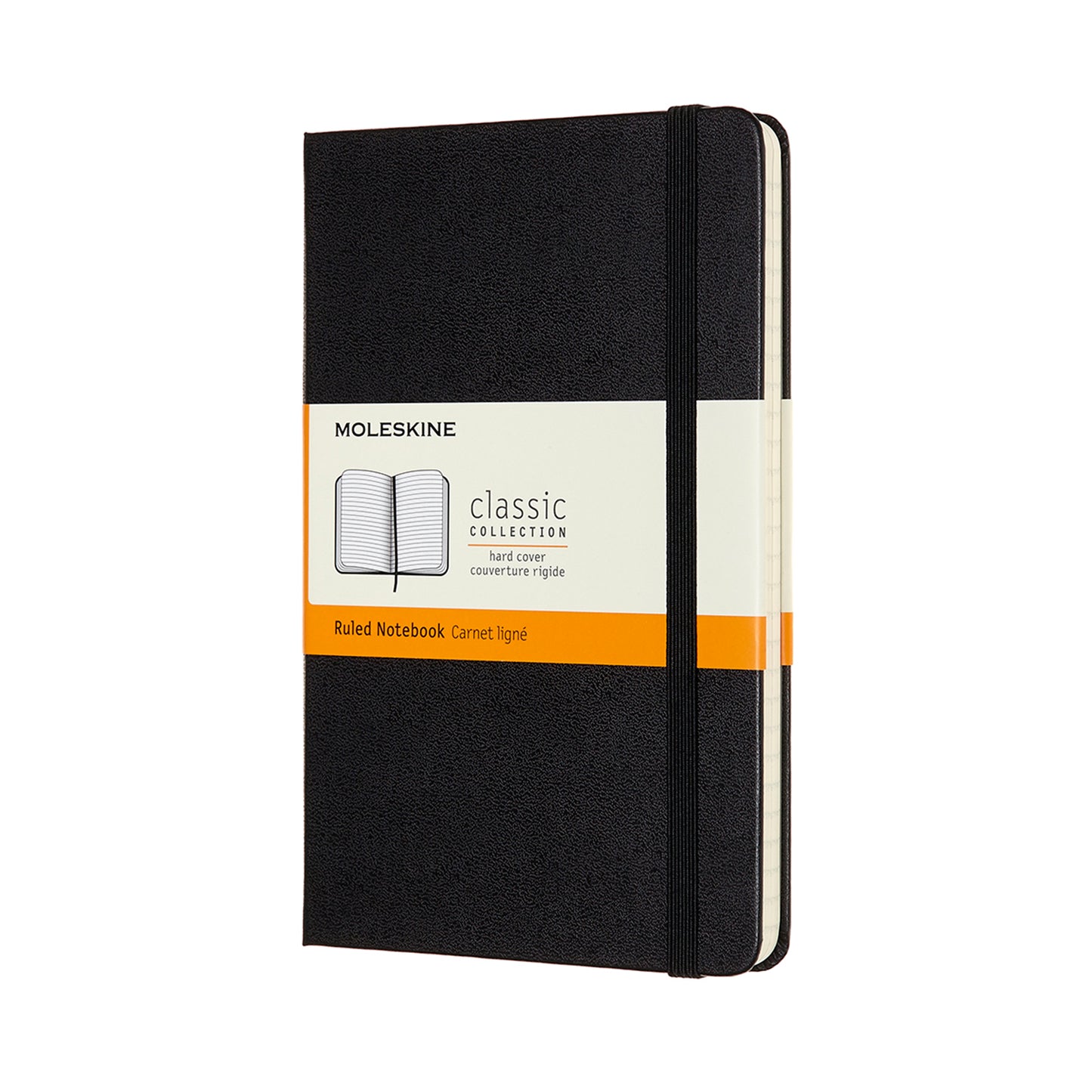 Caderno Clássico Médio - Preto