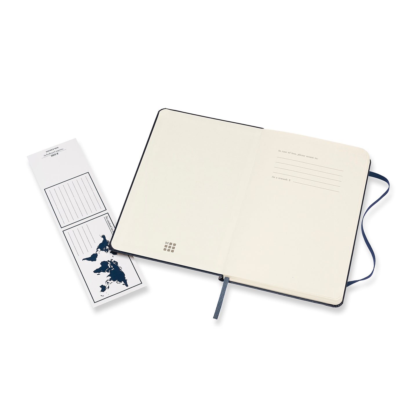Caderno Clássico Médio - Azul Safira