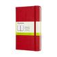 Caderno Clássico Médio - Vermelho Escarlate