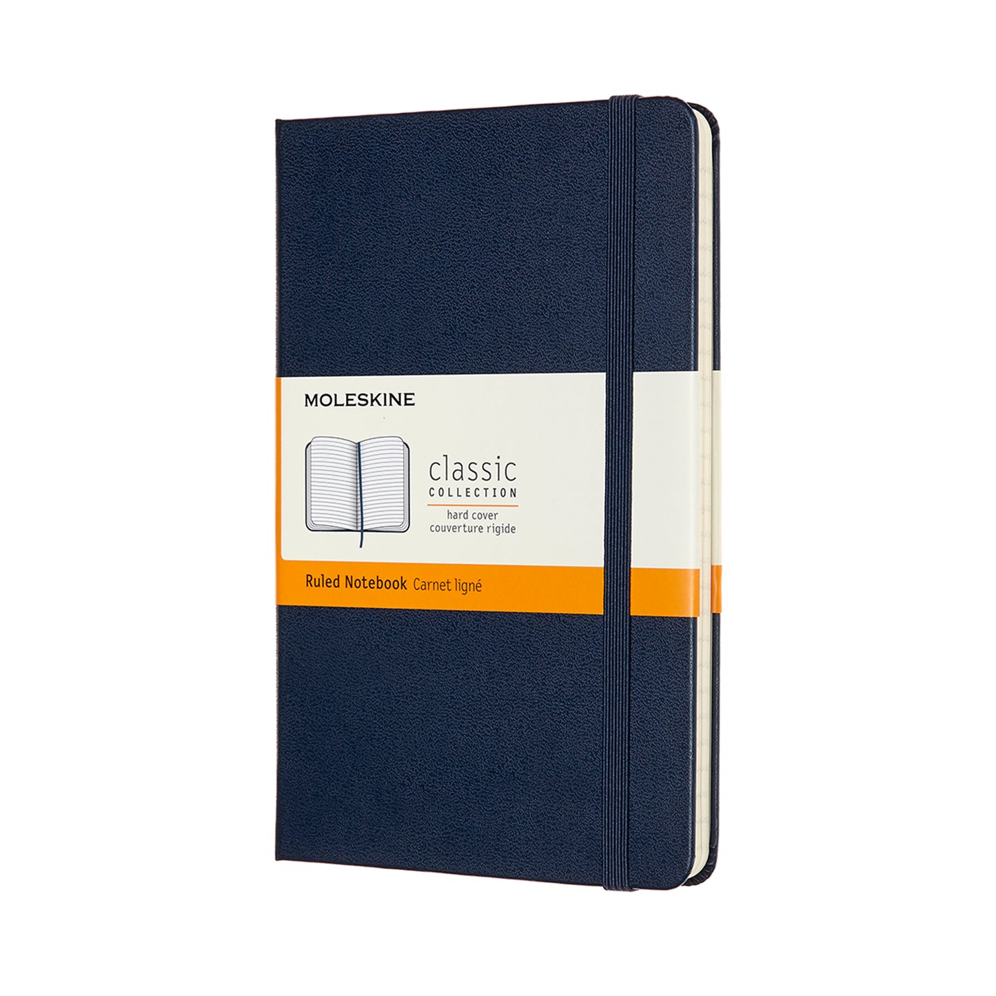 Caderno Clássico Médio - Azul Safira