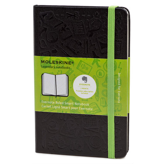 Evernote Preto Pautado