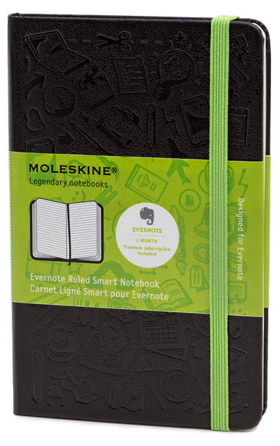 Evernote Preto Pautado