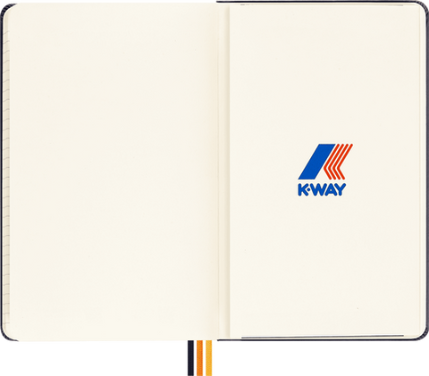Caderno K-Way Grande Pautado - Azul